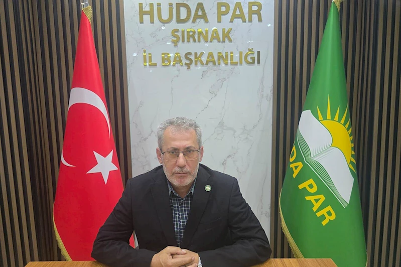 HÜDA PAR Şırnak İl Başkanı Yalçın