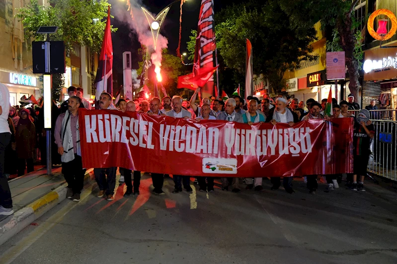 Van’dan “Küresel Vicdan Yürüyüşü”ne destek
