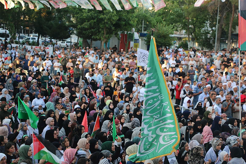 Şanlıurfa’da siyonist vahşete karşı 