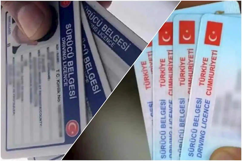 Eski tip ehliyetler için son 10 gün: 1 Ağustos