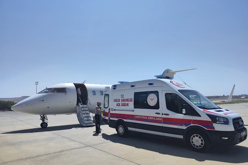 33 günlük bebek ambulans uçakla İstanbul